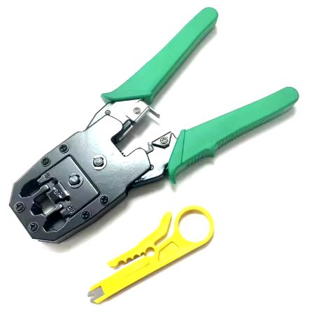 OB-315 three-purpose net pliers RJ45 network cable phone crystal head crimping wire stripper multi-functional net pliers