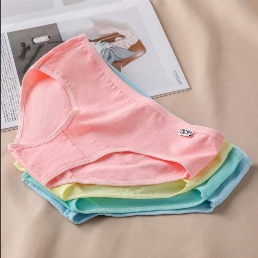 1/11Pcs/set Ladies Underwear Knickers Women's low waist lace Lingerie Solid Color Briefs Panties for 50-63kg
