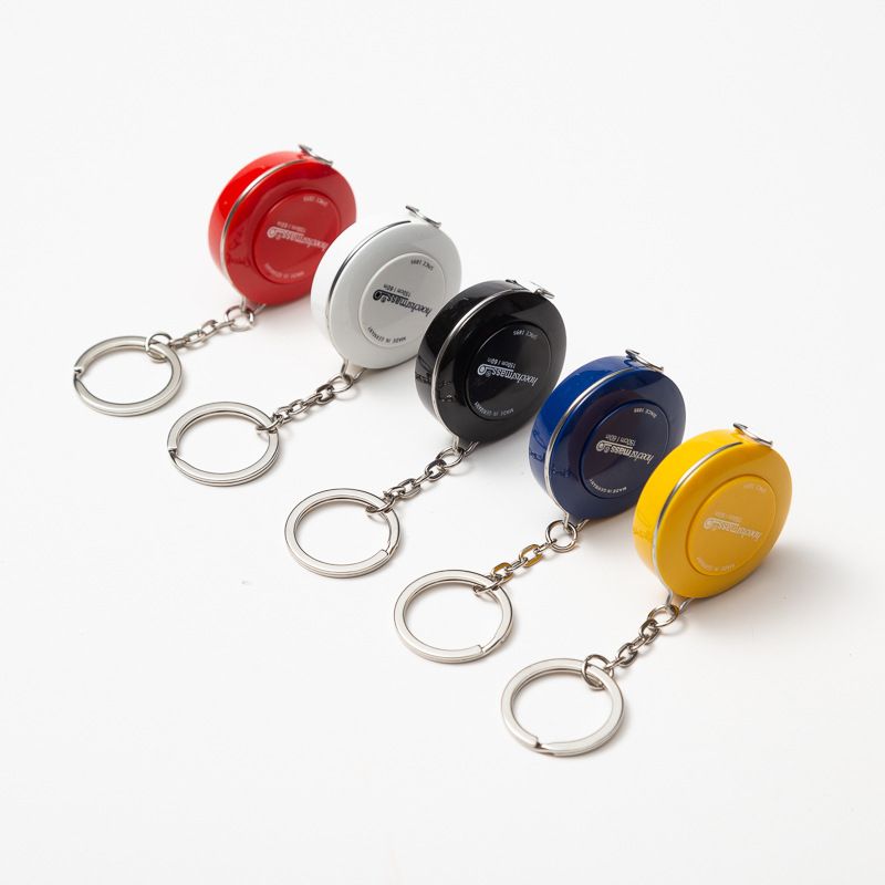 Keychain tape measure, automatic retractable soft tape measure, clothing measuring tape, gift tape measure for measuring body dimensions