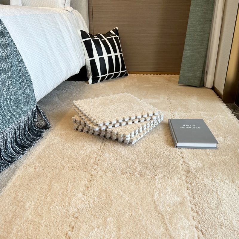 2 pcs GHC 58 Splicing carpets, carpet mats, floor mats, splicing plush carpets， Plush foam carpet 