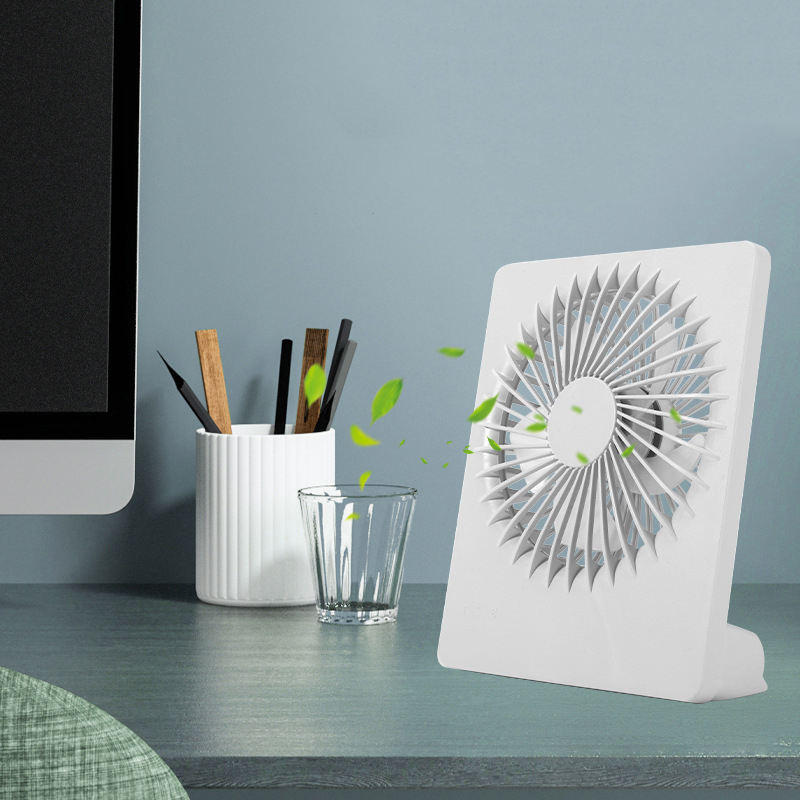 USB Desk Fan Portable Cooling Fan 3 Speed Ultra Quiet Powerful Mini Table Fans For Home Office