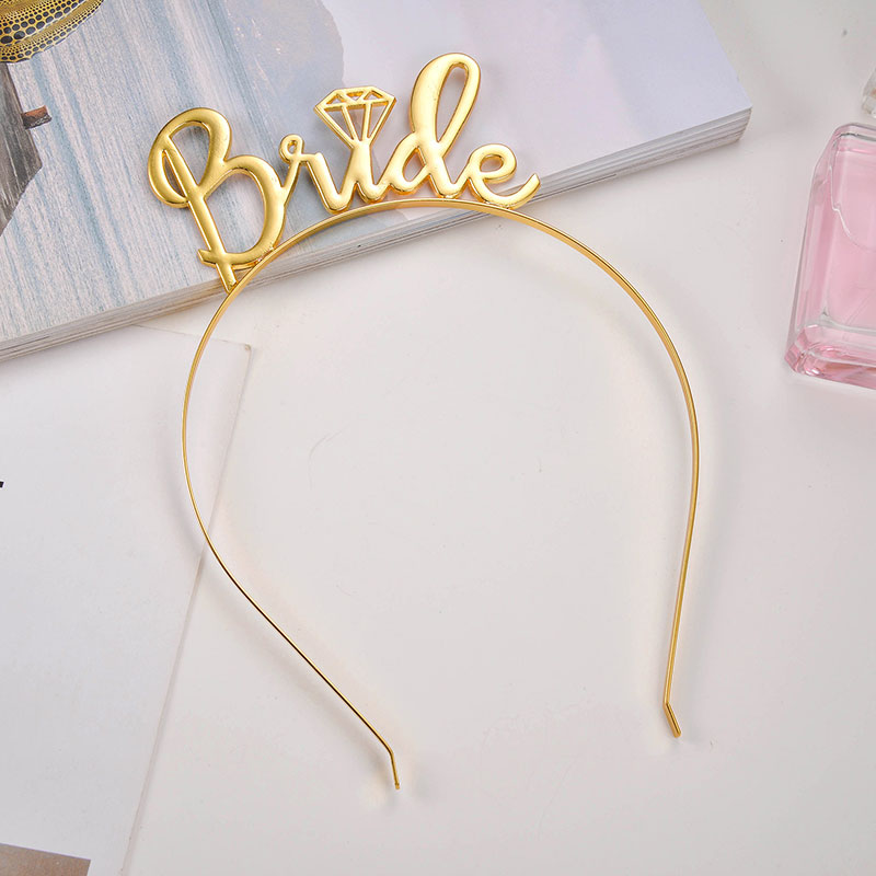 Style Fancy Hair Head Clasp Adult Alloy Hairband for Wedding Bride