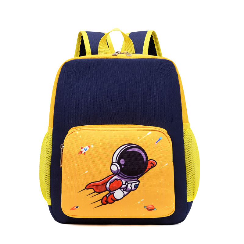 YF 218 School Bag 2023 New Cartoon Cute Fashion Chiropractic Primary School Student Backpack Large Capacity Kindergarten Nylon Backpack
