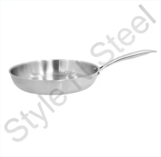 Stainless Steel Frying Pan Non-stick With Lid
