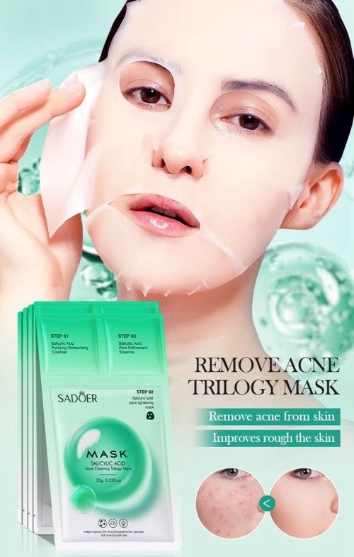 Mask SADOER Firming Acne Hydrating and Skin-Enhancing Three-Step Mask