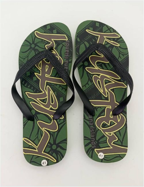 Unisex Custom Logo Print PVC Flipflops Slipper- Outdoor Strand Unisex Slipper
