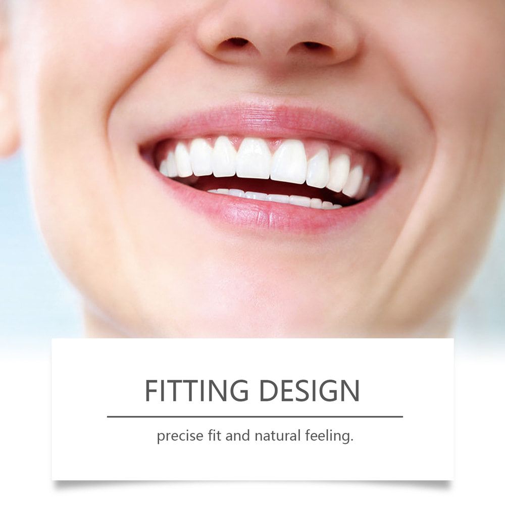 ORALHOE Teeth Model for Dental Training Orthodontic Brushing Demonstration Jaw Removable False Teeth Practice Model Denture Modification