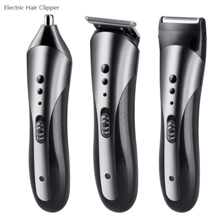 Multifunction Hair Clipper Professional Hair Trimmer Electric Beard Trimmer Hair Cutting Machine Rechargable Ear Nose Electric Shaver Beard Face Eyebrows Shaving Nose Hair Safe Shaver