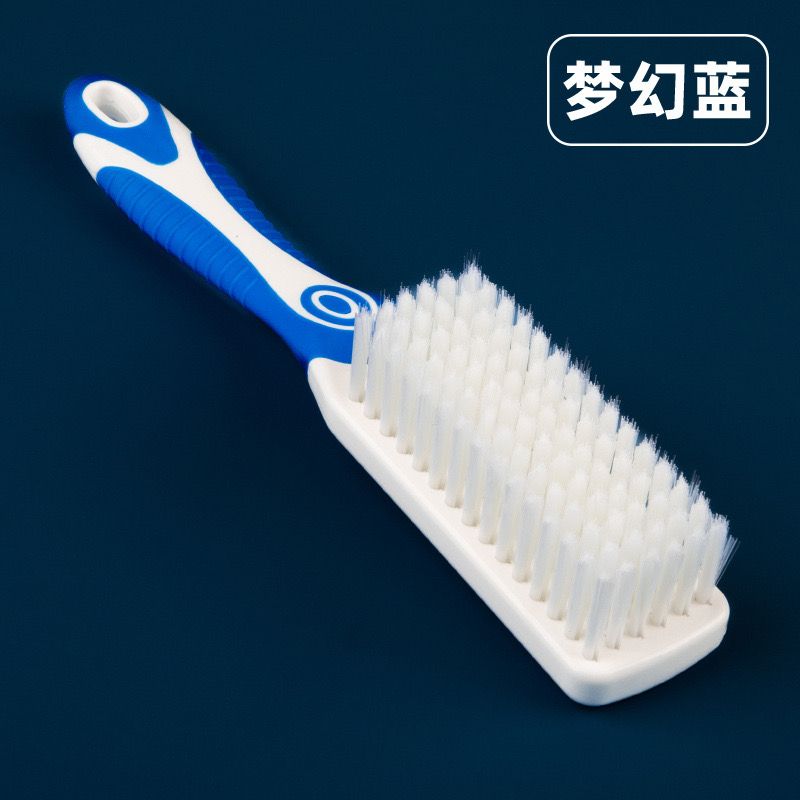 Soft Bristle Plastic Shoe Brush & Clothes Brush - Gentle on Shoes and Clothes