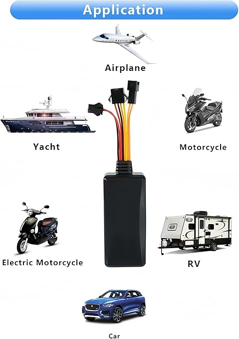 Car GPS Tracker for Vehicles Real-time Locator GPS/GSM/GPRS/SMS Tracking Cars Antitheft with Mobile APPs Network Vehicle GPS Tracker for Motorcycle & Car Anti-Theft – Ultra-Long Battery Life GPS Satellite Locator