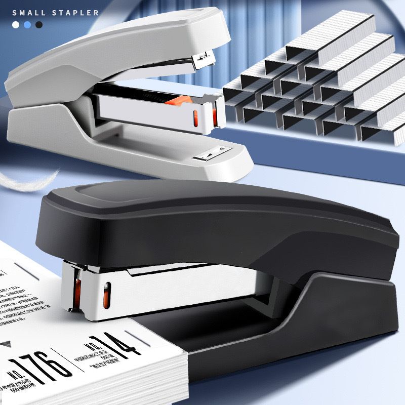 Simple 275 stapler, labor-saving medium-sized stapler for students, can staple 20 sheets of paper, office supplies stapler