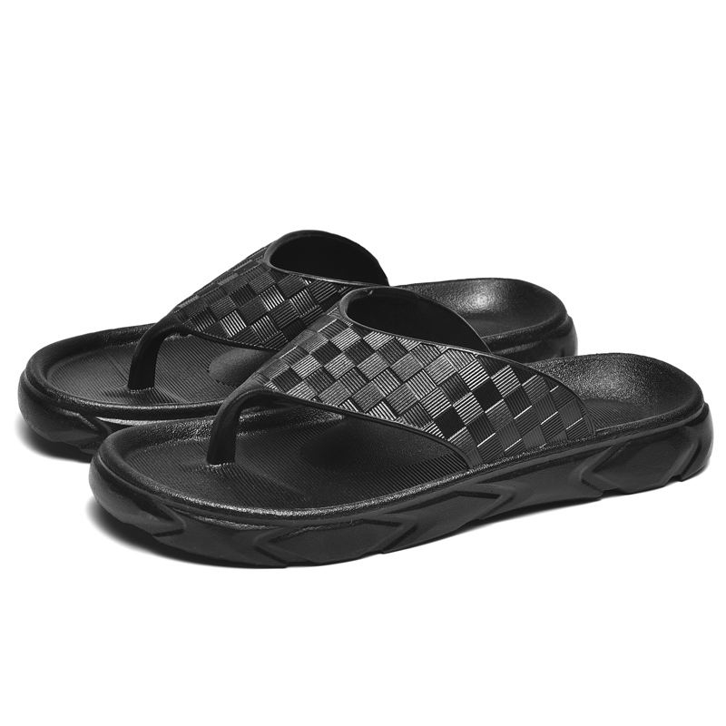 Men PVC Leather Sandals Slippers Summer Beach Breathable Casual Comfortable sandals Men Sandal Kulit Pria