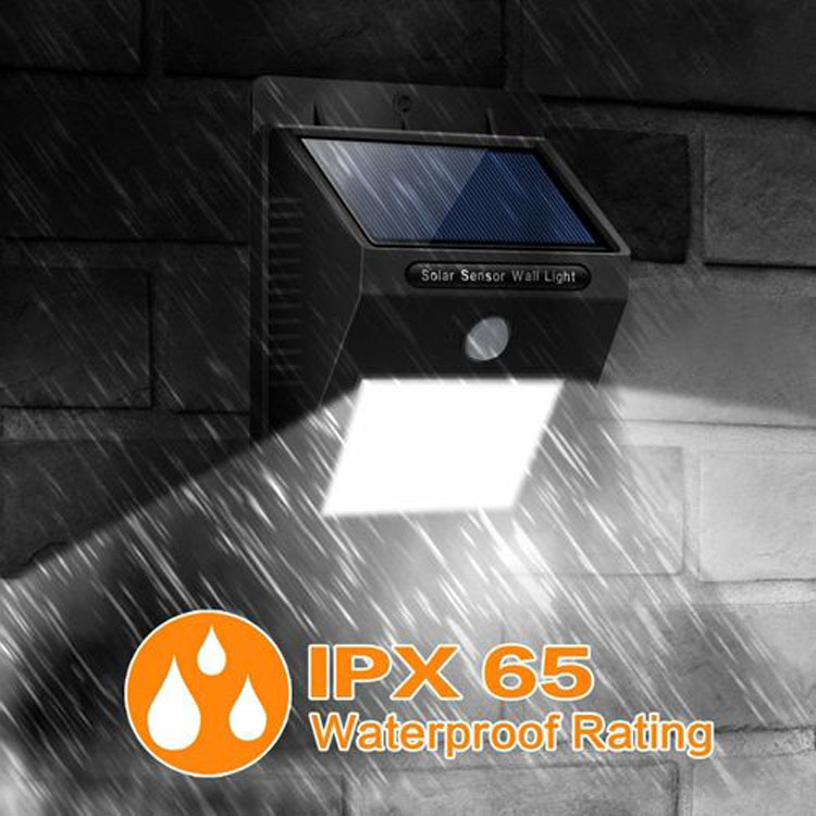 40 LED Solar Powered Wall Light Motion Sensor Outdoor Security Yard Wall Waterproof Lamps