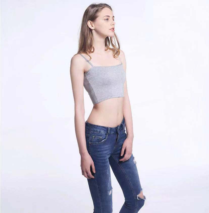 Yoga Wear Monel Sports vest ventilation With bra Rimless bra Sling bra