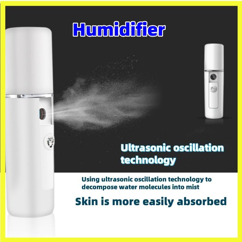 Humidifier Nano spray water replenishing instrument, portable steam dispenser, moisturizing beauty instrument, mini humidifier CRRSHOP Digital Daily Appliances