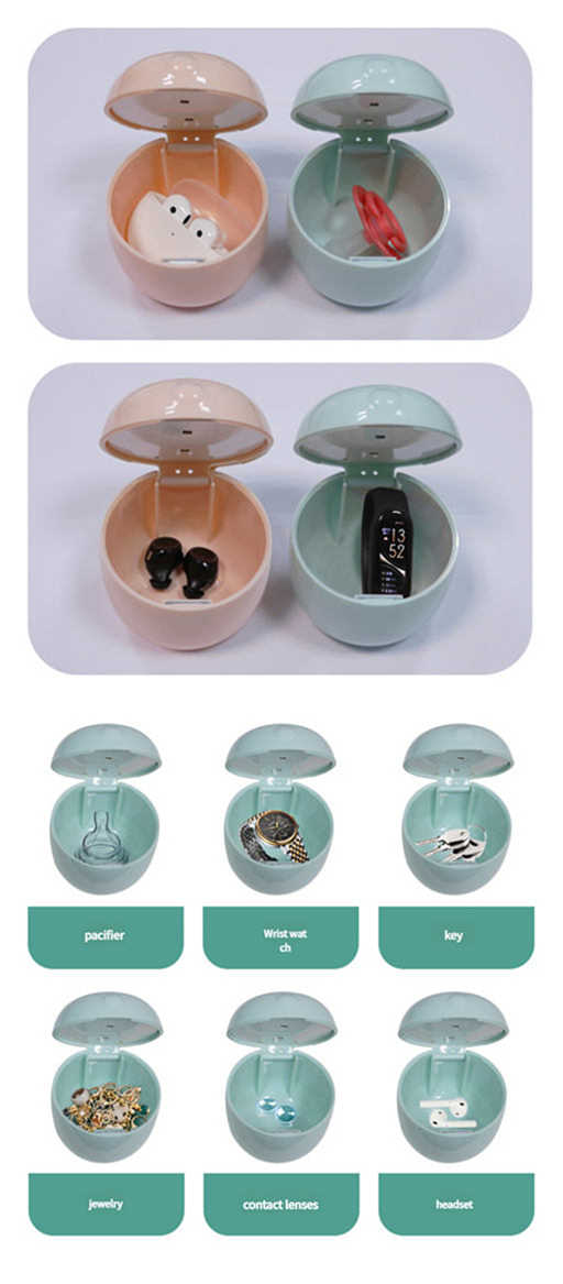 Portable UV storage disinfection box baby bottle nipple ultraviolet sterilizer disinfection box