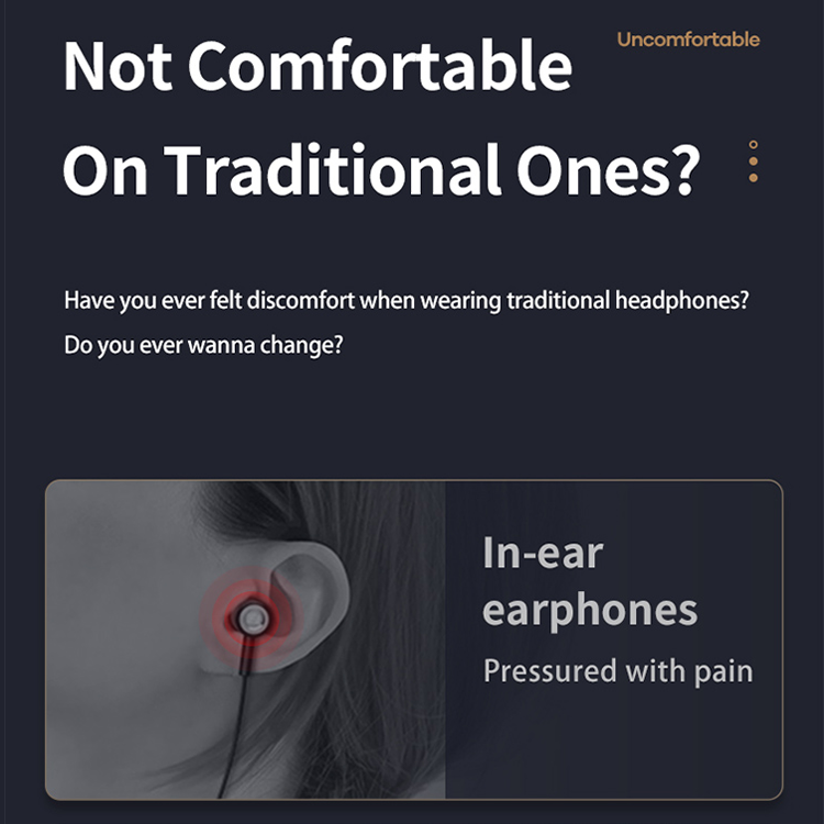 Remax RB-S33 latest Take care of hearing Bluetooth 5.0 Headset Long Battery Wireless Bone Conduction Earphone
