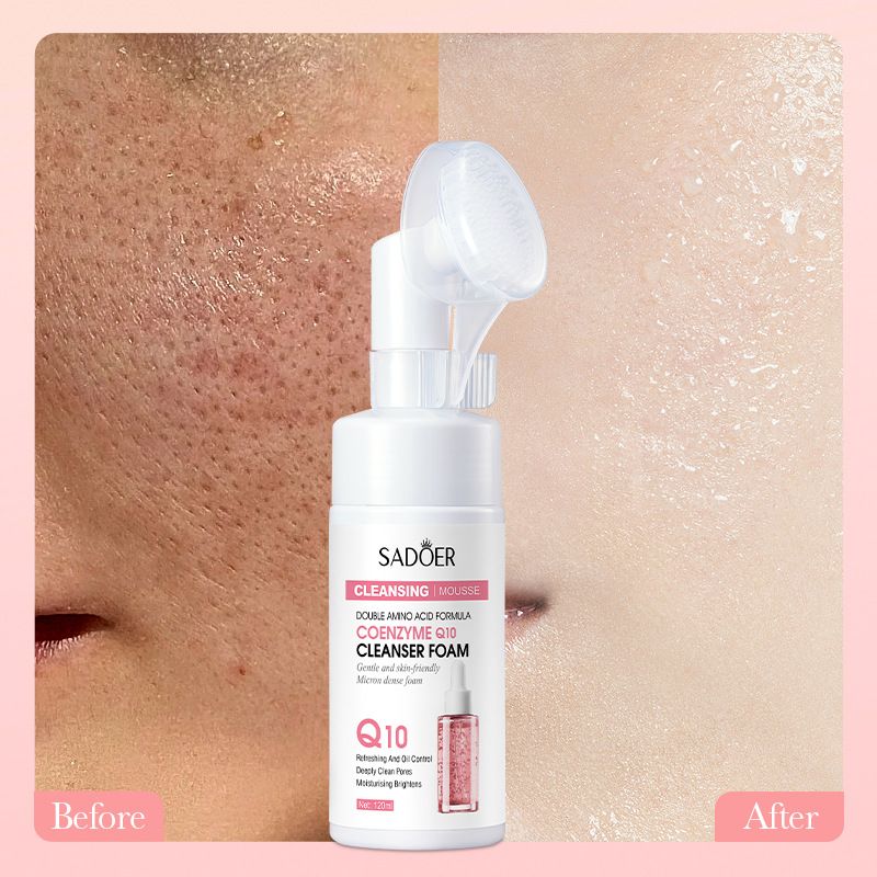 SADOER Coenzyme Q10 Amino Acid Cleansing Mousse Cleansing Foam Cleanser