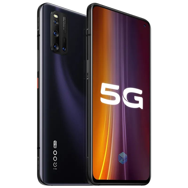 【Lowest Price Online】Vivo iQOO 3 I1928 Qualcomm SM8250 Snapdragon 865 5G Dual SIM Gsm Unlocked Phone - 128GB