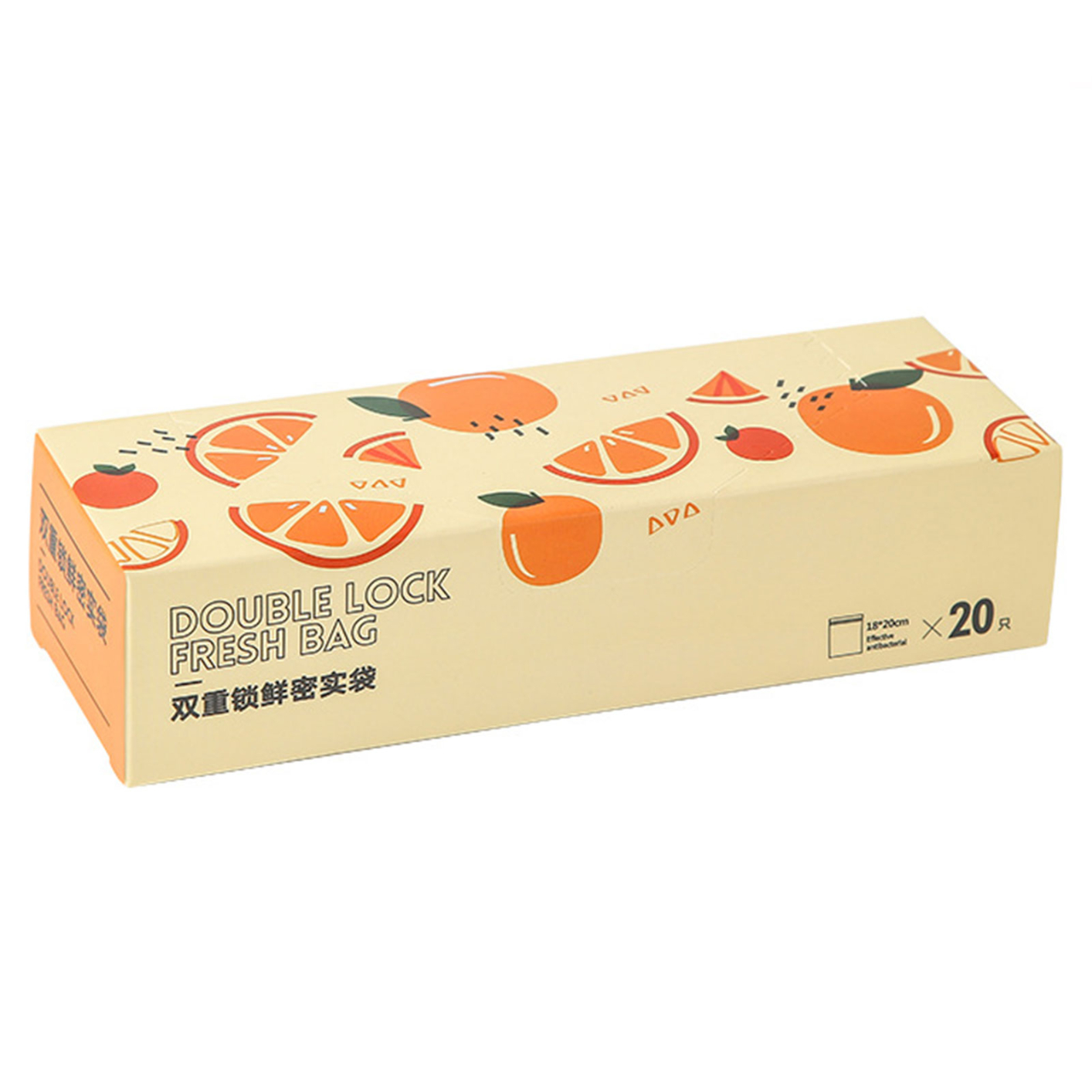 FT168818 Freezer Bag For Fruits And Vegetables Thick And Leakproof Ziplock Bag Food Storage Freezer Slider Bags Sandwich Storage Bag
