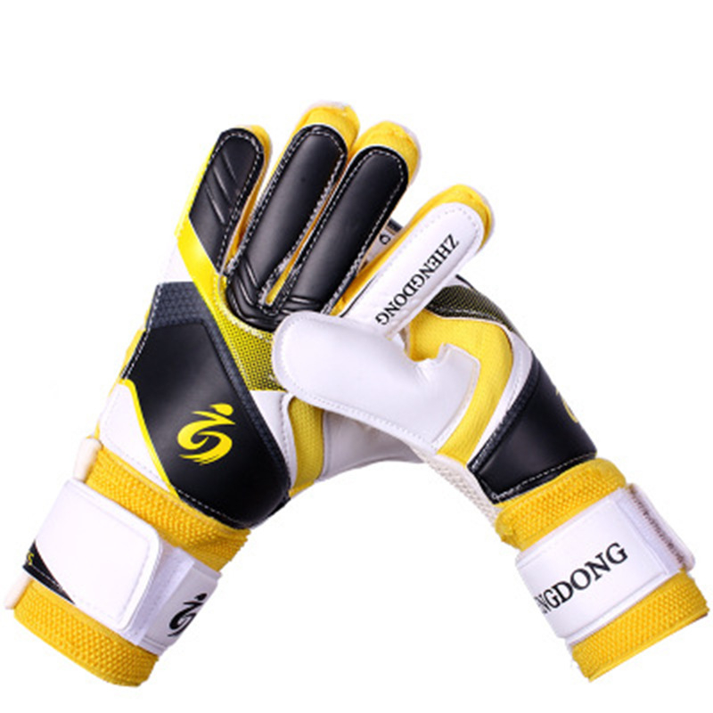 Football Soccer Goalkeeper Anti-Slip Training Gloves Breathable Fitness Gloves Hand Protector Guard