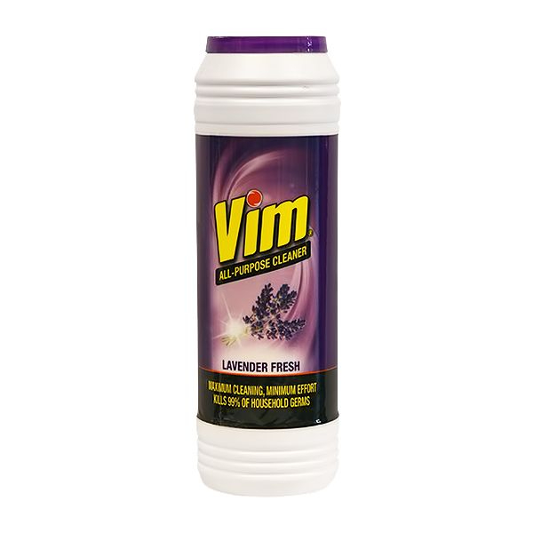 VIM SCOURING POWDER LAVENDER FRESH 500G