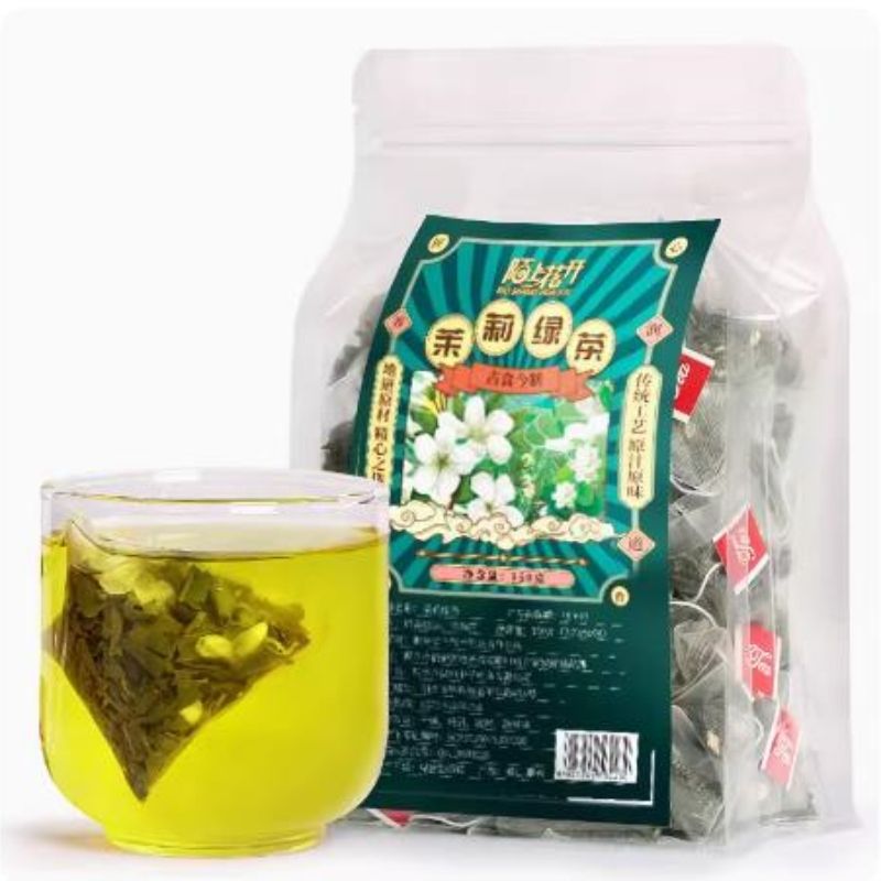 Chinese Tea 50 bags/bag Jasmine green tea Cold brewed tea CRRSHOP Exclusive for milk tea shops Triangle tea bag combination bag free shipping