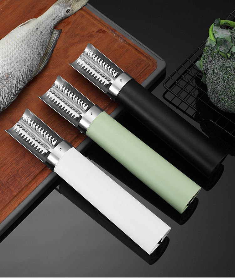 Household electric fish scale scraper handheld rechargeable fish scale scraper commercial fully automatic fish killing and descaling device