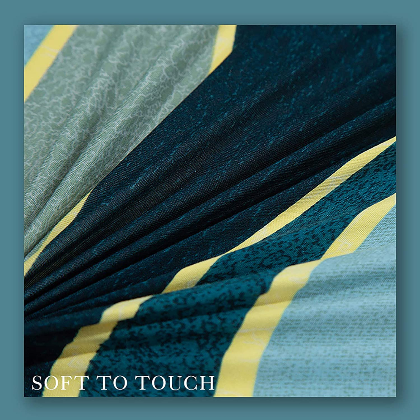 Slipcovers for Sofas, Blue&Yellow Geometric Printed Sofa Cover Washable Furniture Covers Soft Couch Cover Slipcovers for 1-4 Seat Cushion Couch