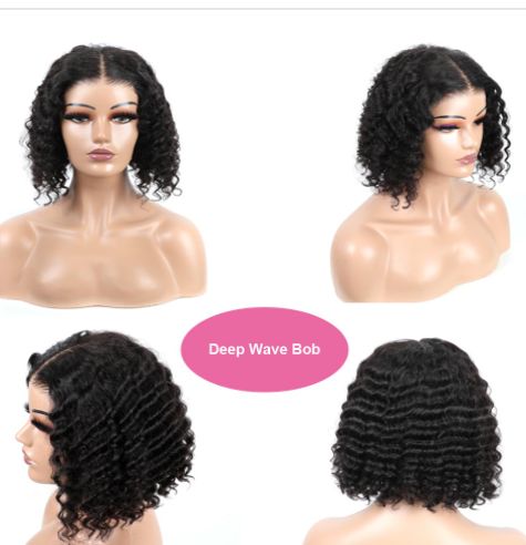 Pixie Curly 13x4 Lace Frontal Wigs short Cut Kinky Curly 100% Virgin Human Hair Wig hair extension