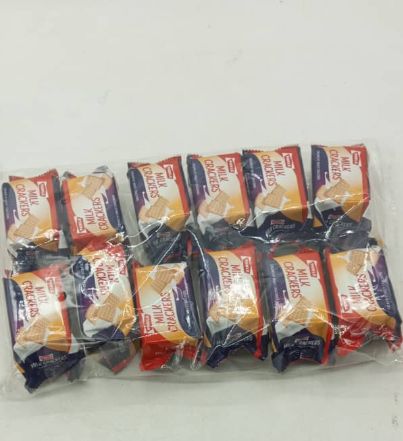 PARLE MILK CRACKERS CRUNCHY MILK CRACKERS 12X45g 1BOX 