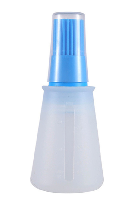 BBQ BBQ Oil Bottle Brush Silicone Kitchen BBQ Accessories Cooking Baking Oil Dispenser BBQ Tools Grease Brush
