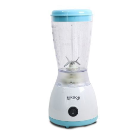 Mixdor High Performance Electric Mini Blender - 280W White/Blue