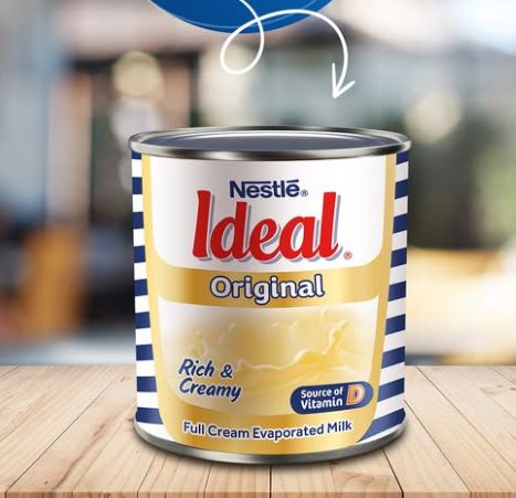 Nestle Ideal Evaporated Milk Rich & Creamy 150g/370g