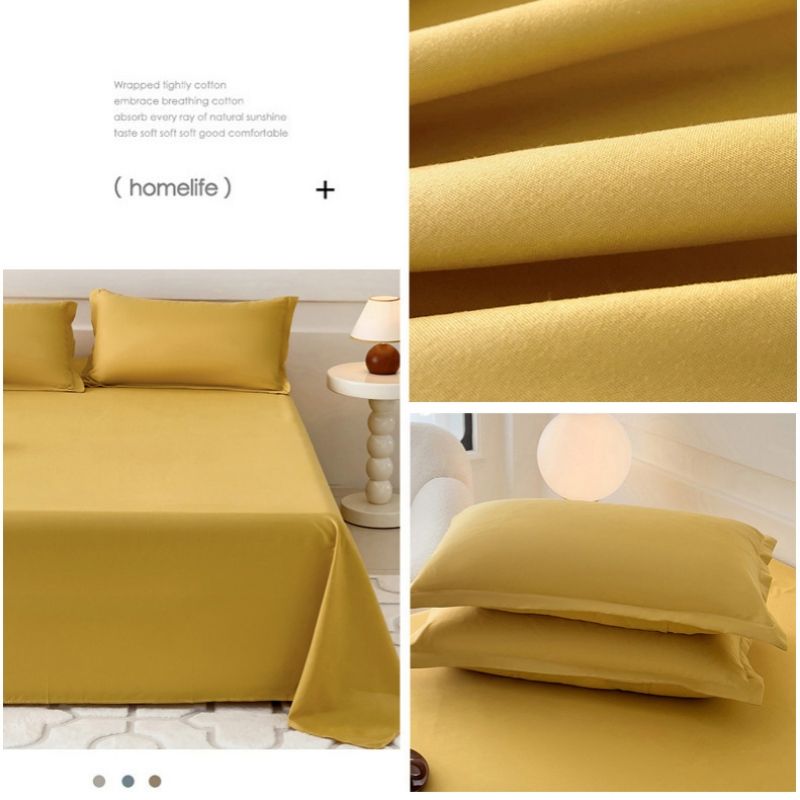 120*230cm ,150*230cm,180*230cm,220*230cm,230*250cm,Bed Sheet pillowcase Aloe vera cotton, washed cotton, bed sheets, plain brushed wool CRRSHOP 48*74cm pillow case free shipping