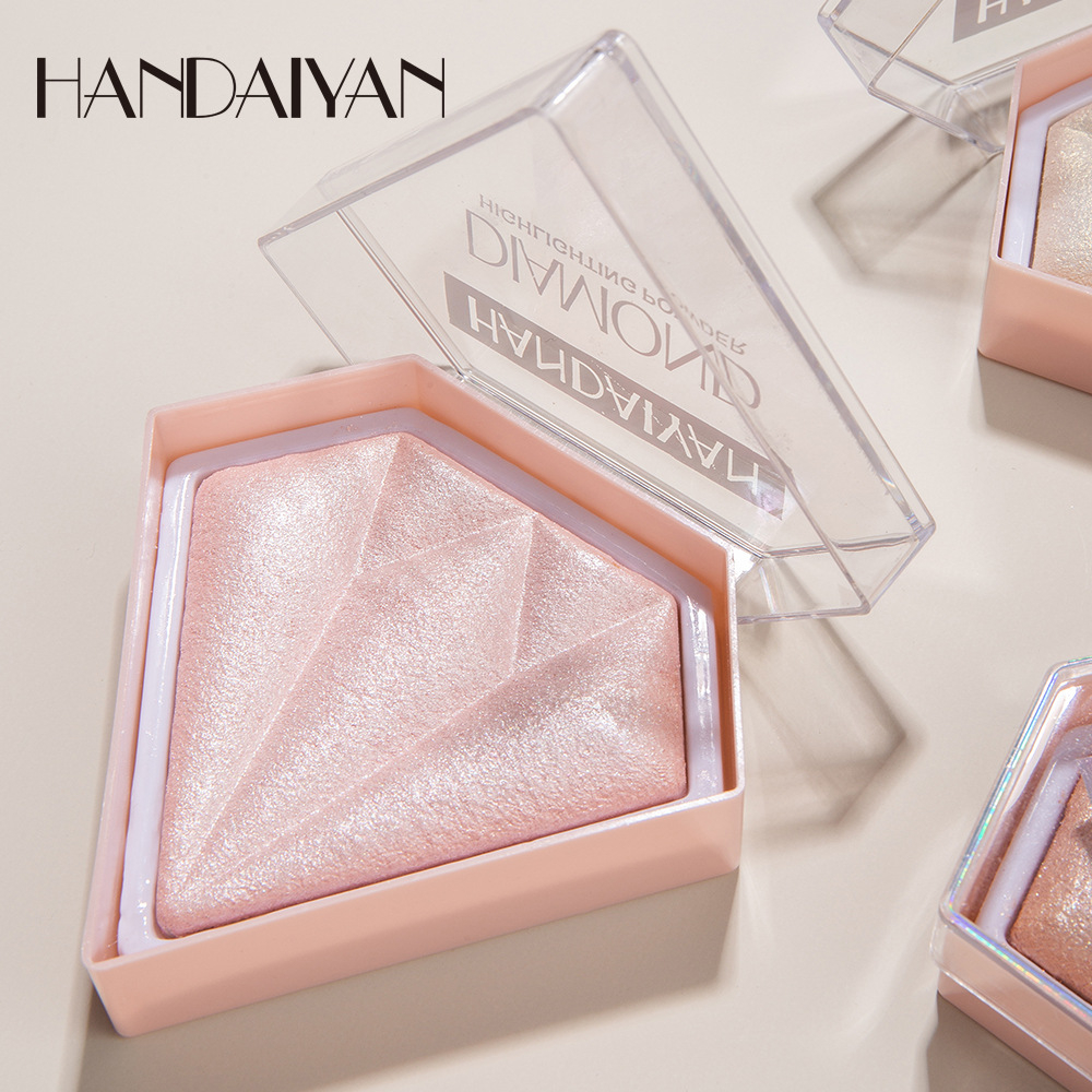 HANDAIYAN Illuminating Complexion Trimmer Shimmer Powder Nose Shadow Finishing Dimensional Highlighting Diamond Highlighter