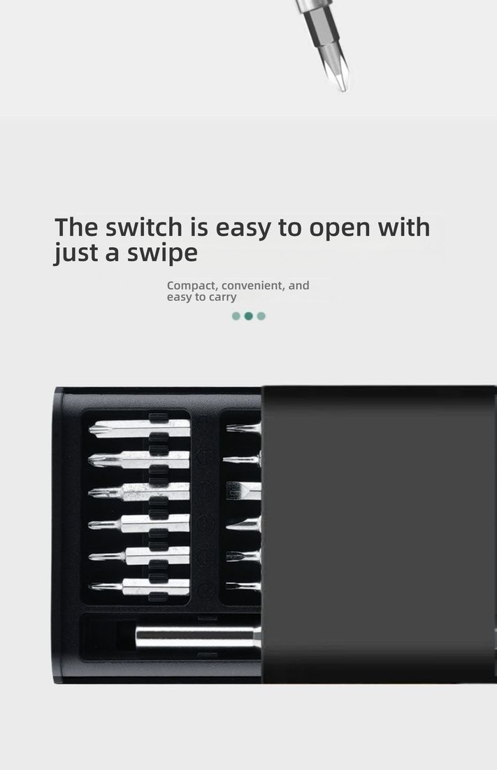 New Upgrade [25 Piece Set] Precision Screwdriver Set Multi functional Computer, Phone, Tablet, Watch Repair Tool Refinement Set 24 in One