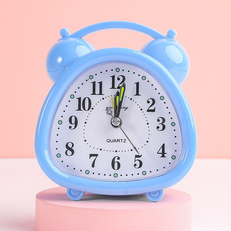 8890 Creative Lazy Jumping Second Silent Alarm Clock Student Super Large Cartoon Mechanical Bedside Clock