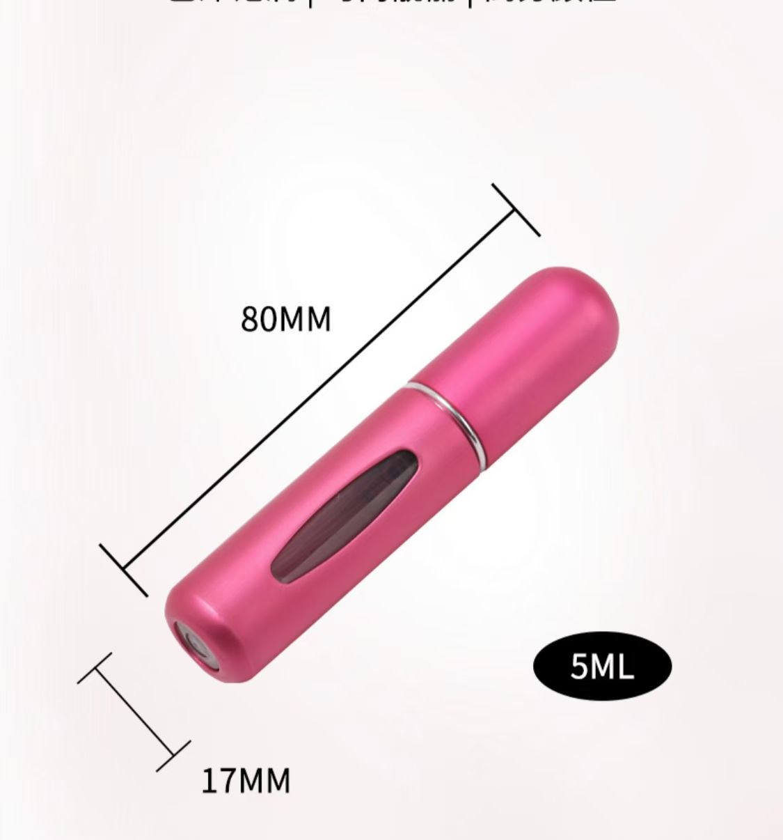 Refillble 5ml Refillable Mini Perfume Spray Bottle Aluminum Spray Atomizer Portable Travel Cosmetic Container Perfume Bottle
