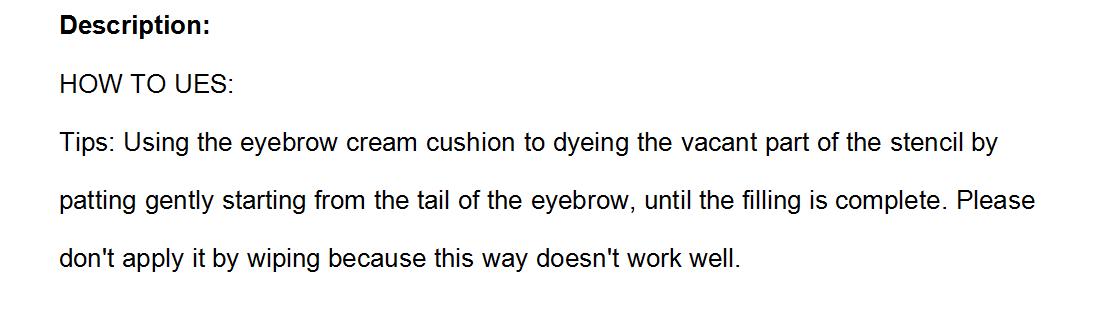  EyeBrow Stamp Shaping Kit Eyebrow Stencils Waterproof Long Stick Shape Stamp Brow Lasting Natural Contouring Makeup Kit 