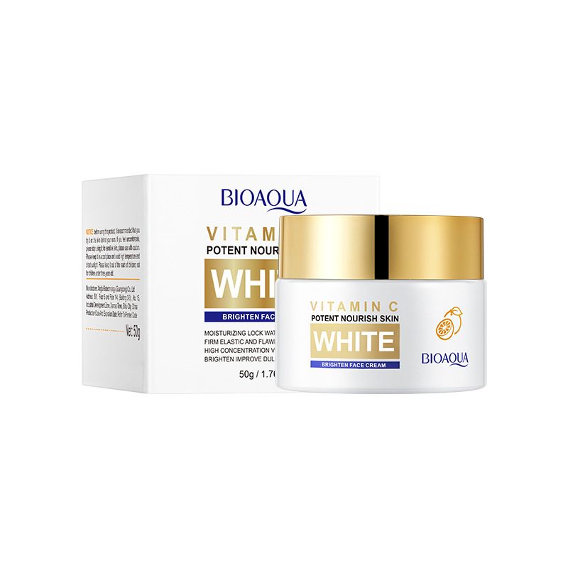 white brighten face cream,Vitamin C whitening and brightening cream,moisturizes and reduces melanin