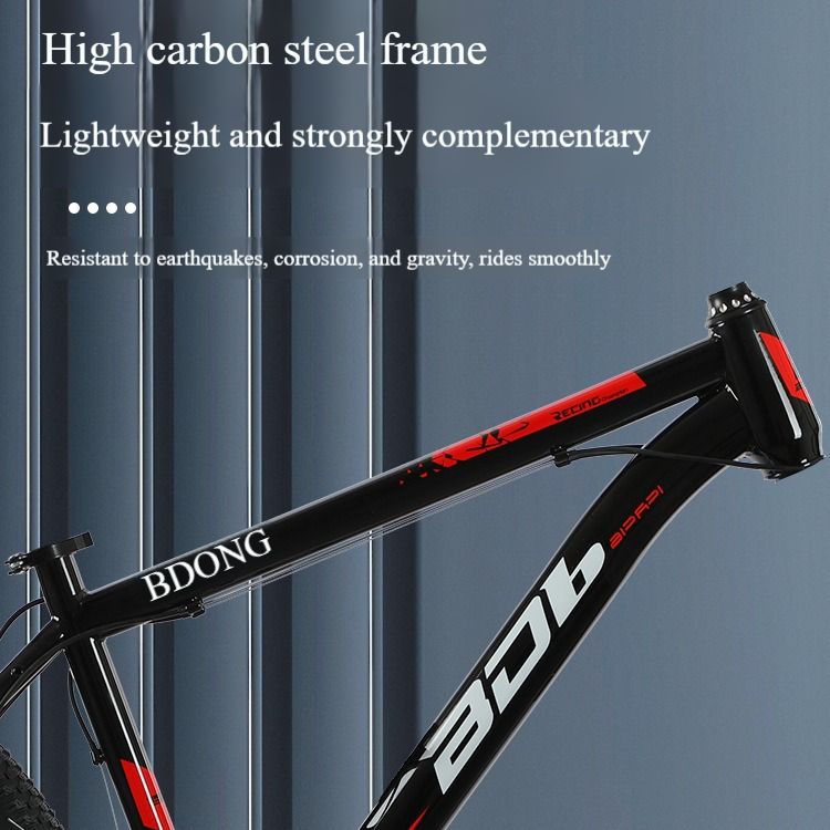 Mountain bike adult 24-inch 26-inch men's variable-speed mountain bike 27-speed men's off-road bicycle