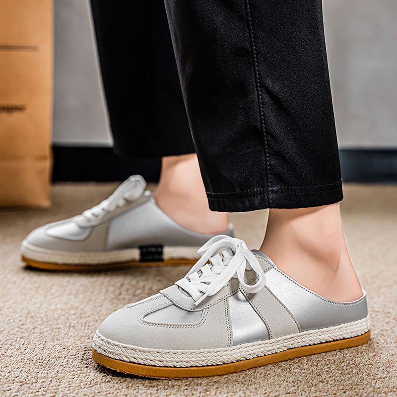 Youth Men Breathable Leather Shoes Man Fashion Casual Flats Loafers Male Leisure Daily Slip On Footwears For Black