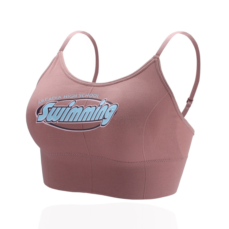 710 women's outer wear suspenders, thin shoulder straps, beauty back underwear, student underwear, seamless sports bras