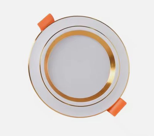 LED 220V Downlight 3 Colors Pin Light LED Ceiling Light Discolourable 5W Spot LED Recessed Mounted Bedroom