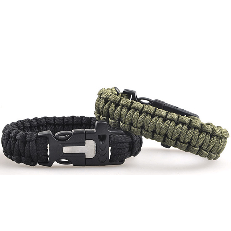 Men's Bracelet Outdoor Survival Multifunctional  Bracelet