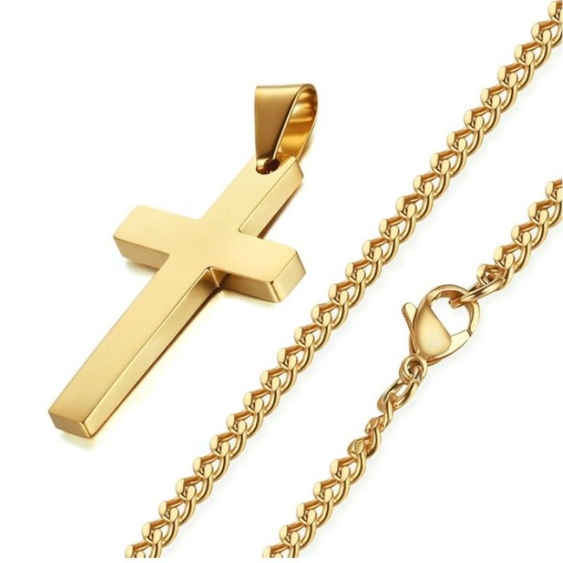 Necklace free shipping New minimalist cross necklace pendant accessory with chain CRRSHOP Cross pendant necklace pendant chain 