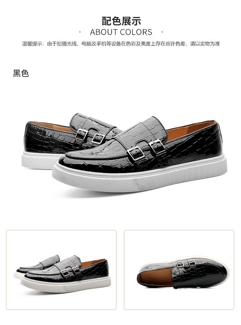 Men's summer breathable 2025 new style casual one-step loafers, men's business formal leather shoes