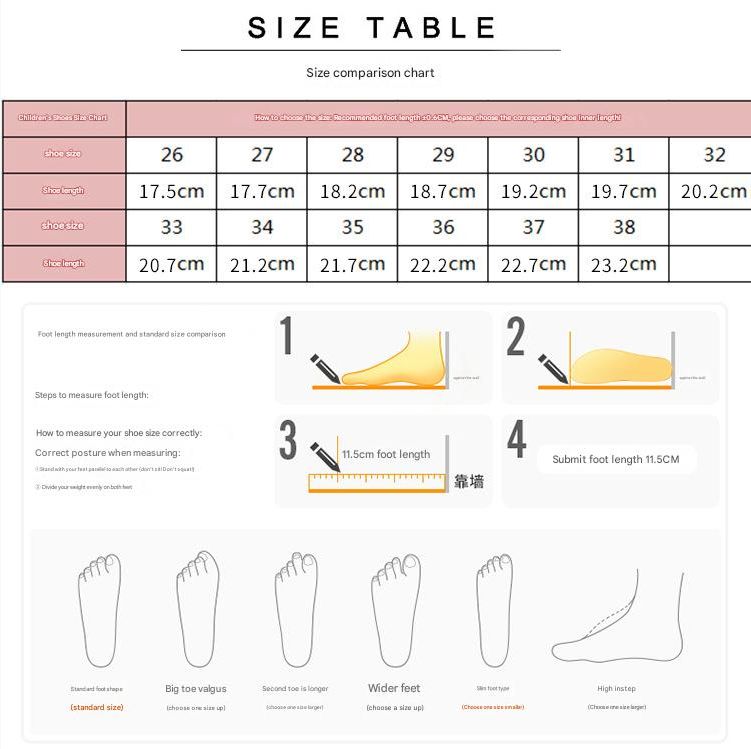 Dress Shoes Girls' High Heels Princess Shoes New Spring Autumn Children's Shoes Performance Shoes Girl's Crystal Shoes