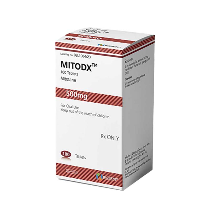 Adrenocortical carcinoma, FDA approved, authoritative certification, Laos Daxiong Pharmaceutical Mitotane 500mg 100 tablets/box